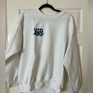 White University of San Diego Sweatshirt
